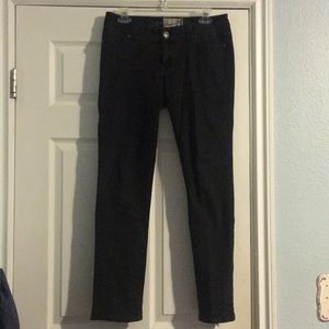 Low-rise American Rag Black Skinny Jeans, size 9